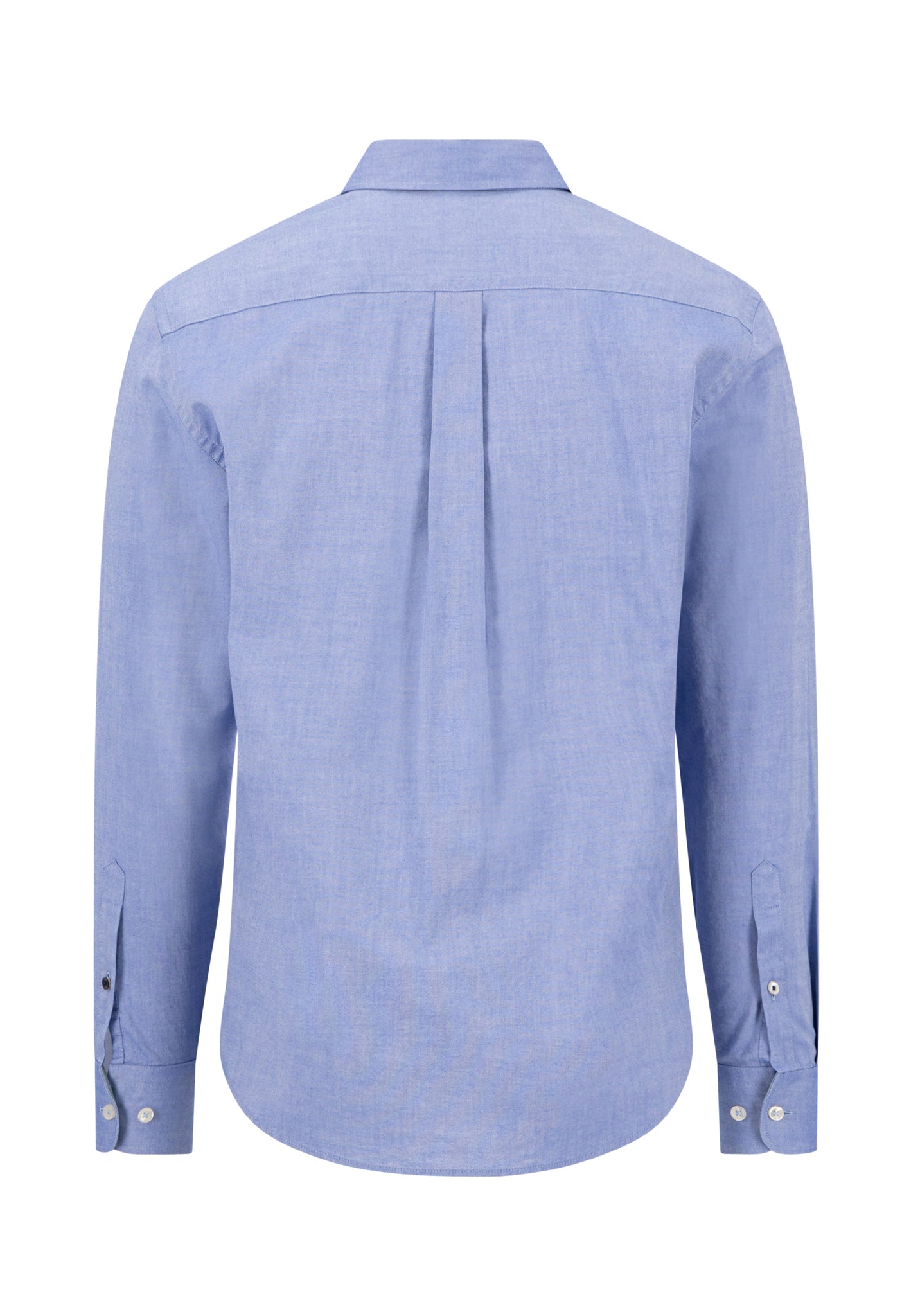 Fynch Hatton Long Sleeve Oxford Shirt - Cobalt