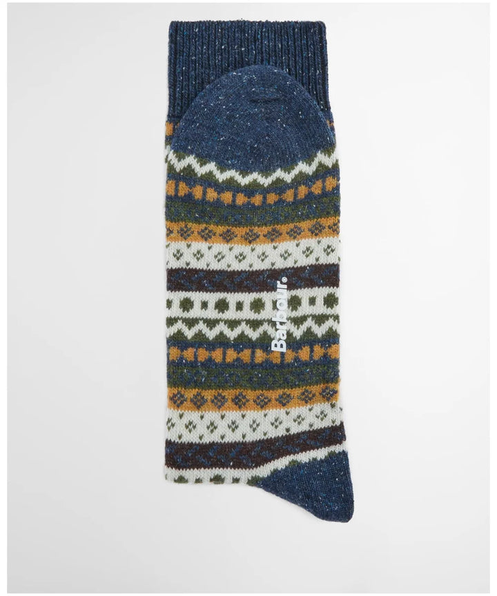 Barbour Fair Isle Sock 2 Pack - Classic Mix