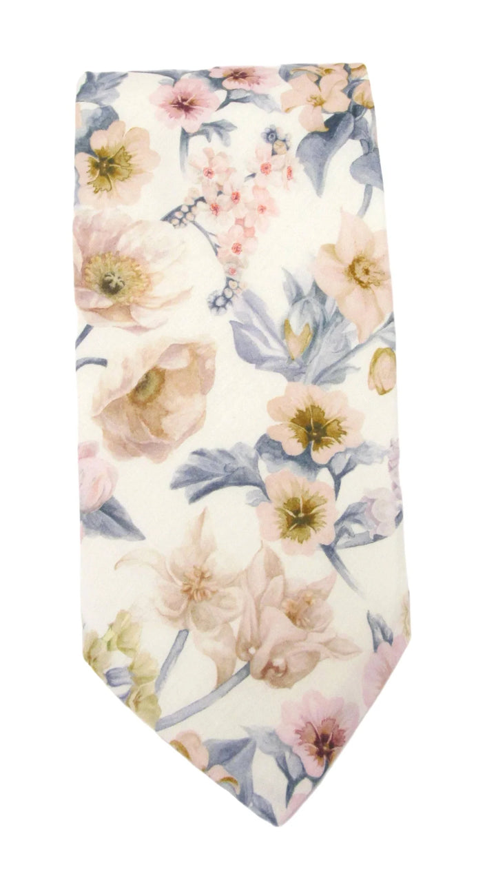 Liberty Fabric Cotton Tie - Fairytale Pastel