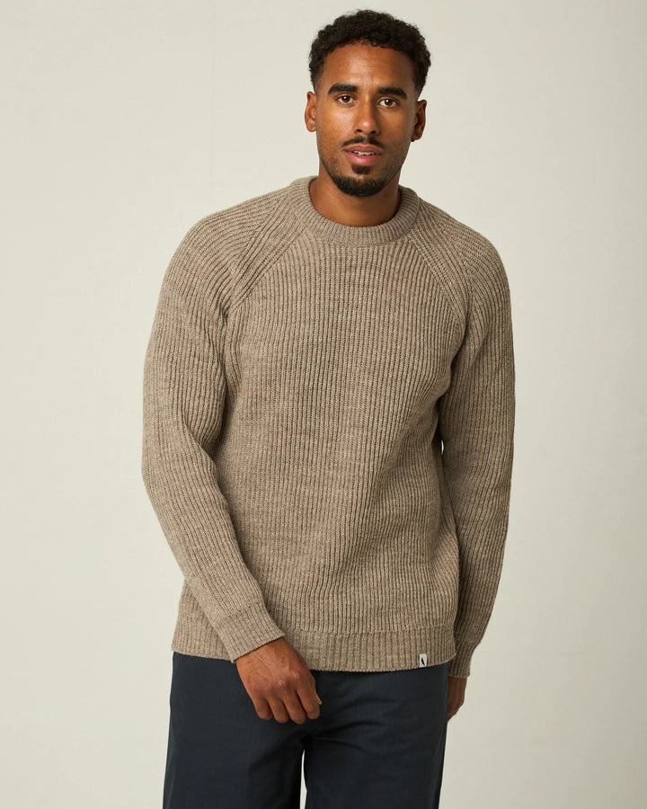 Peregrine Ford Crew Jumper - Oak