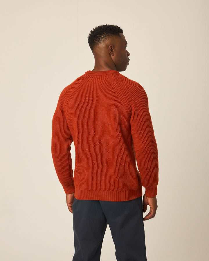 Peregrine Ford Crew Jumper - Orange
