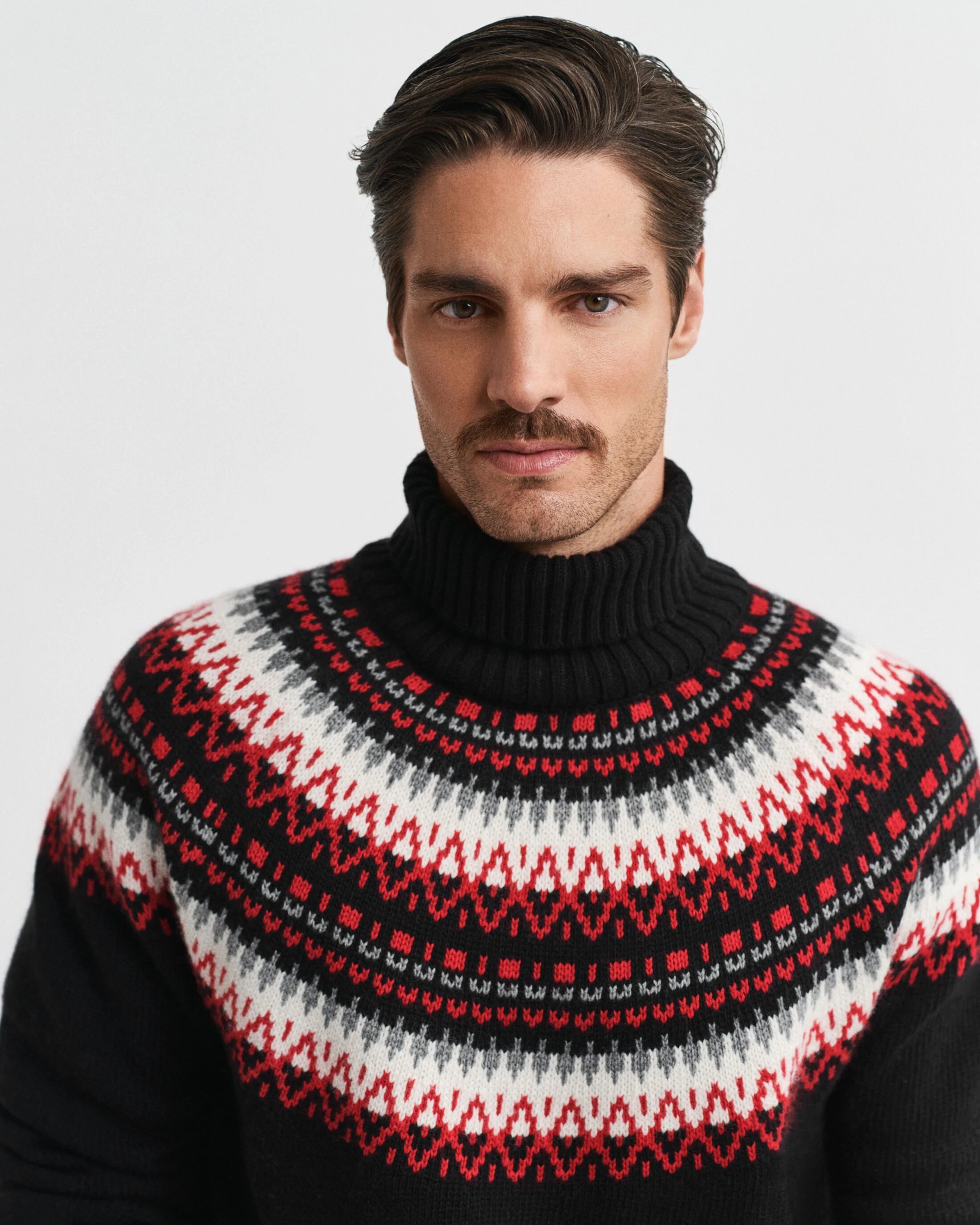 Gant Fairisle Turtle Neck Jumper