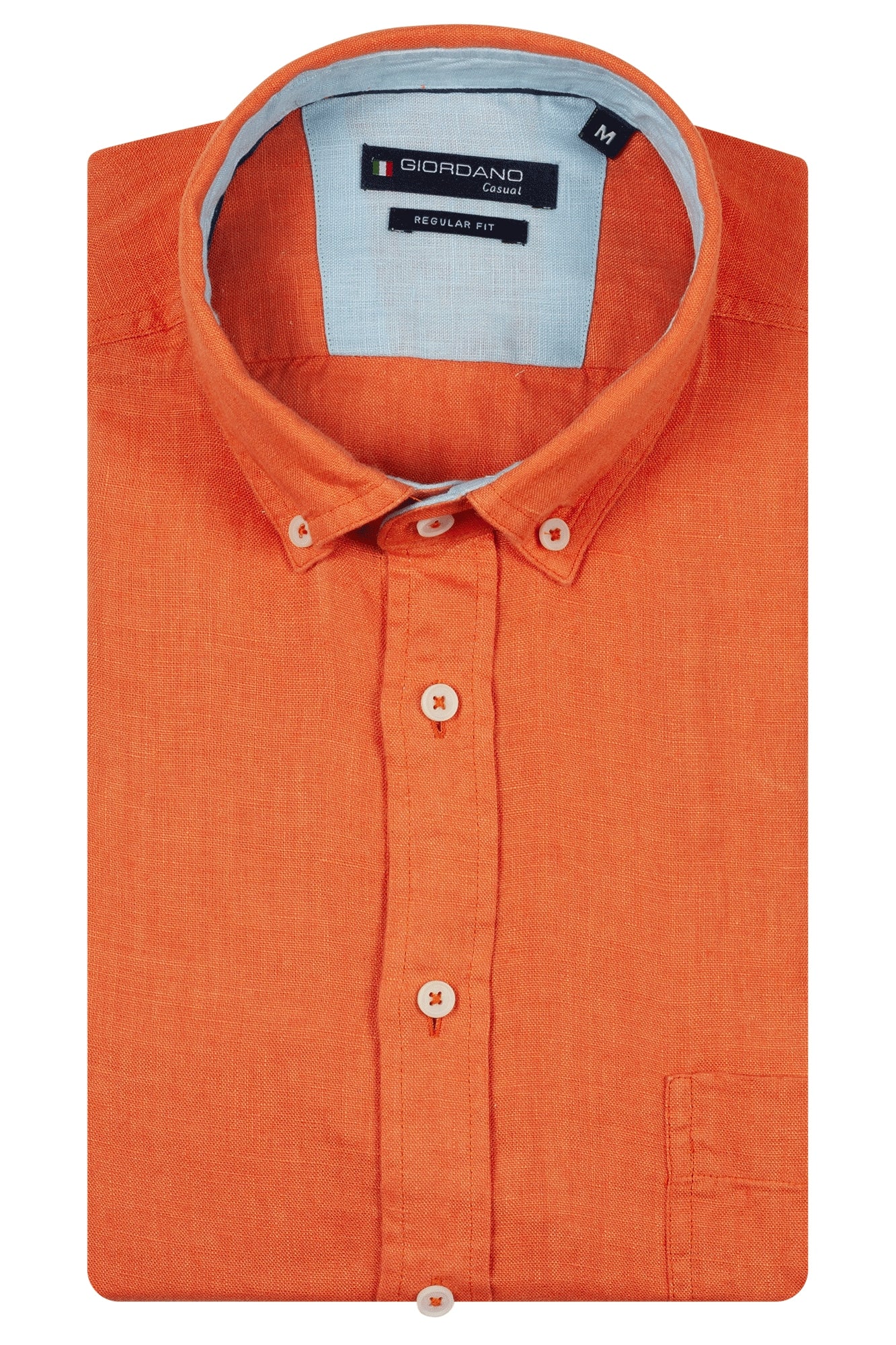 Giordano Ivy Long Sleeve  Linen Shirt