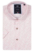 Giordano Short Sleeve Jaquard Print Shirt