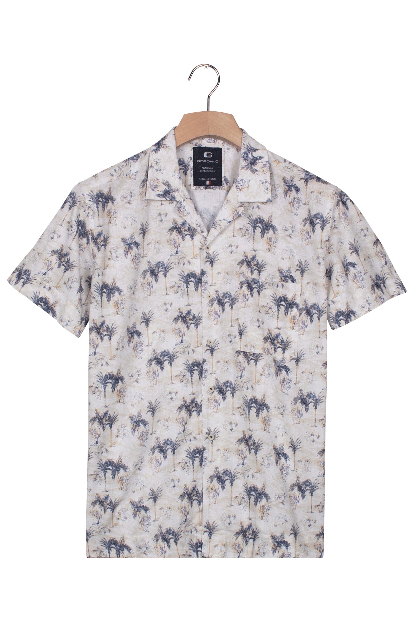 Giordano Short Sleeve Palm Shirt