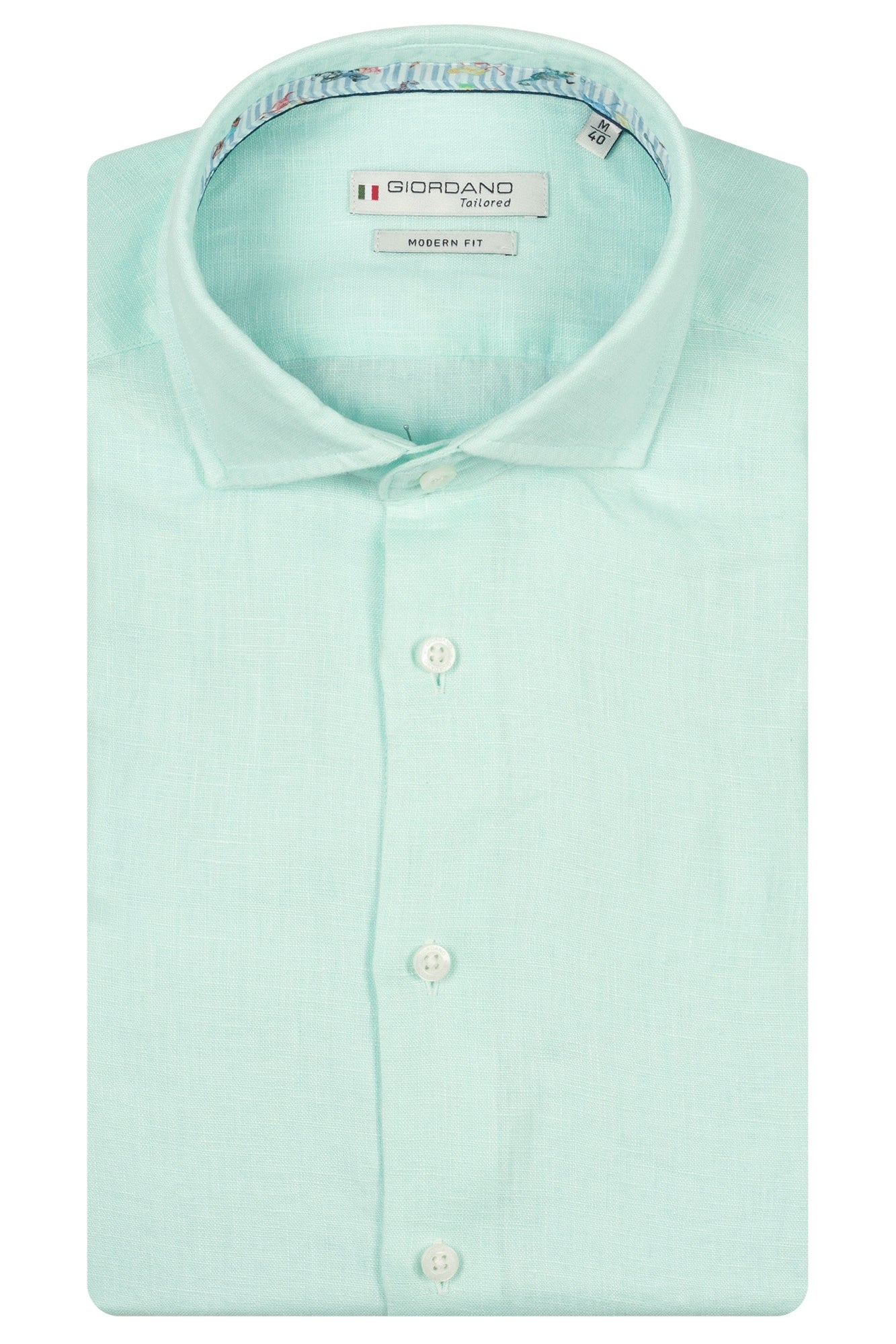 Giordano Row Long Sleeve Linen Shirt