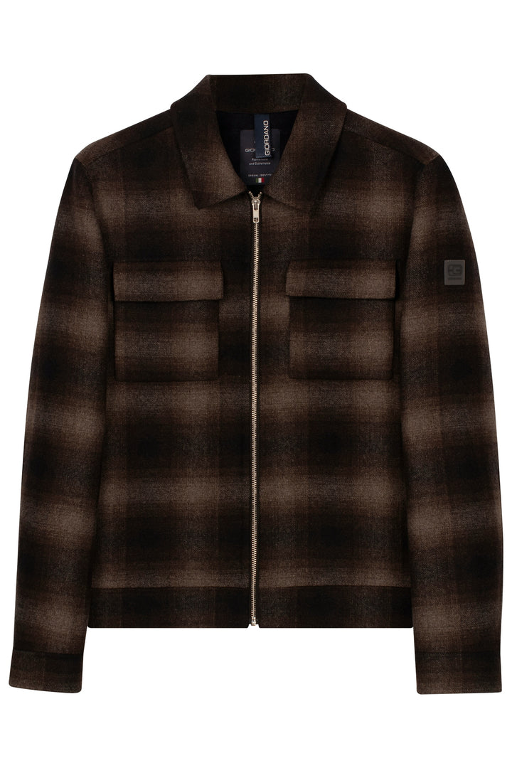 Giordano Reggio Wool Cardigan - Mid Blue