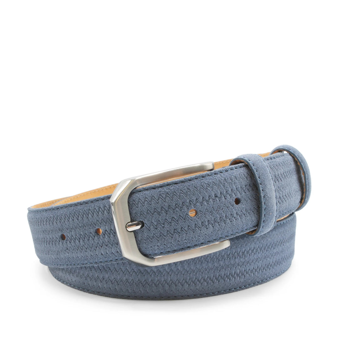 Huxley Tanner "Hagler" Woven Suede Belt