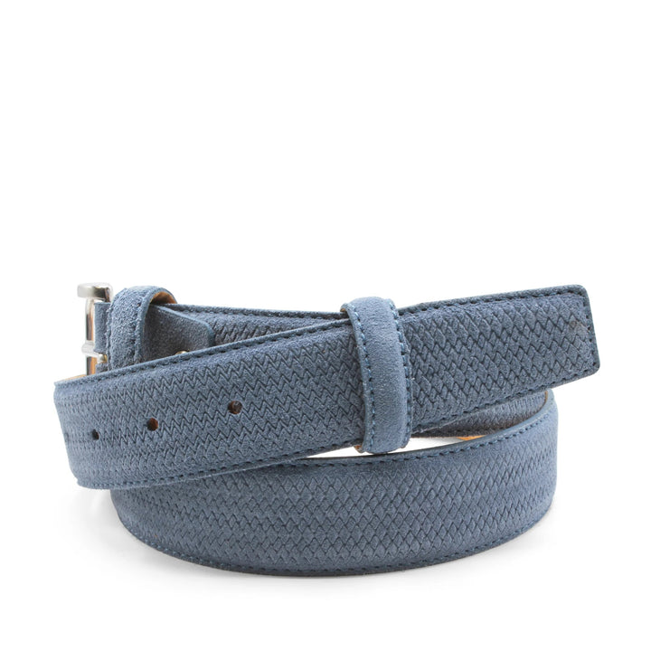 Huxley Tanner "Hagler" Woven Suede Belt