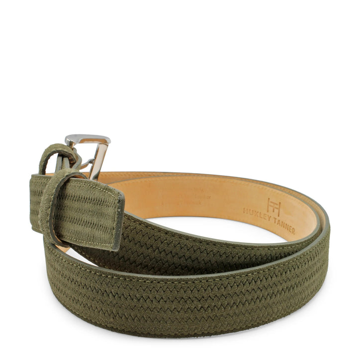 Huxley Tanner "Hagler" Woven Suede Belt