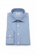 Seidensticker New Kent Puppy Tooth Shirt - Blue