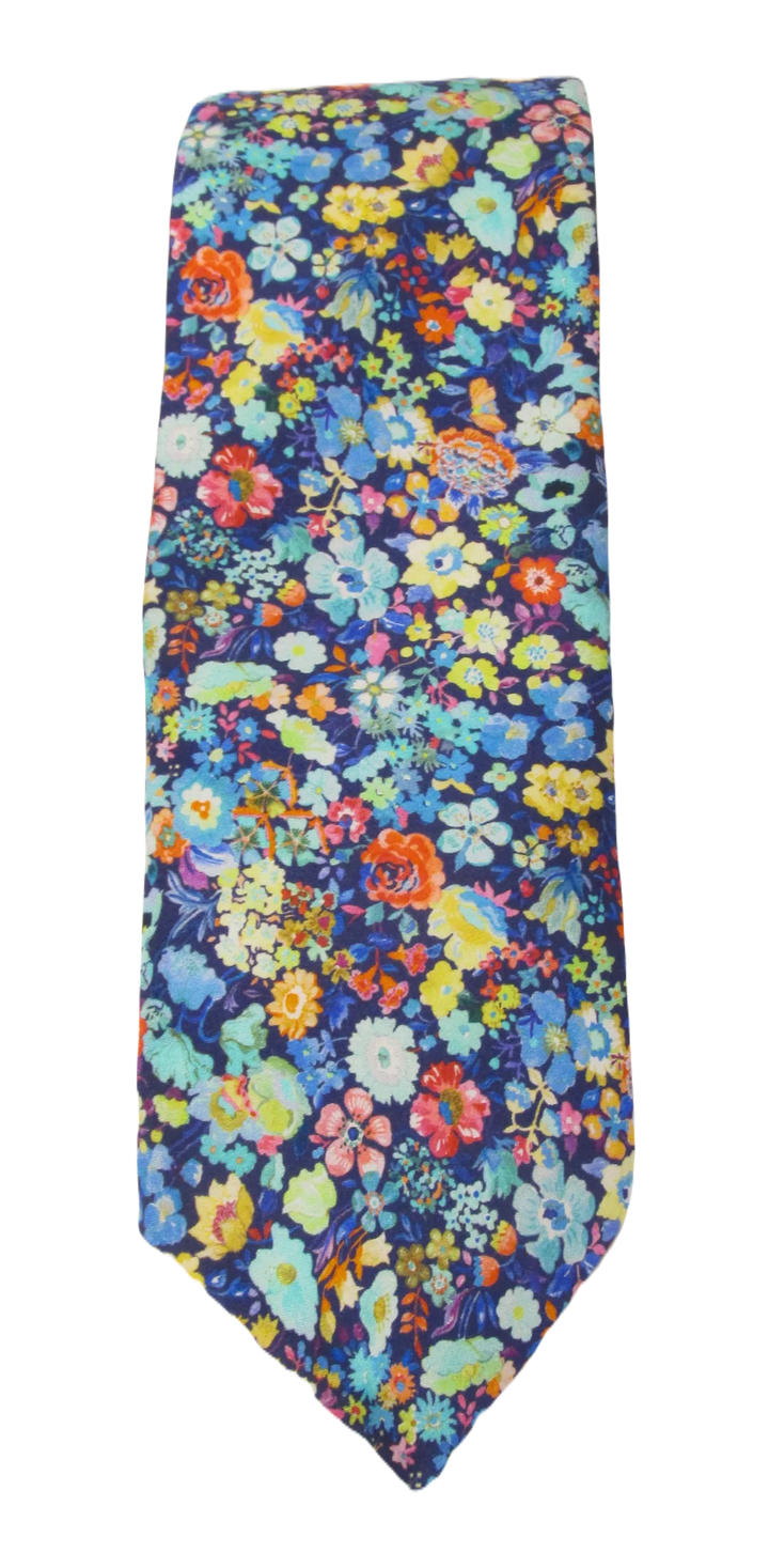 Liberty Fabric Cotton Tie - Classic Garden