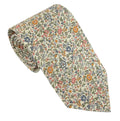 Liberty Fabric Cotton Tie - Katie & Millie Tan by Van Buck