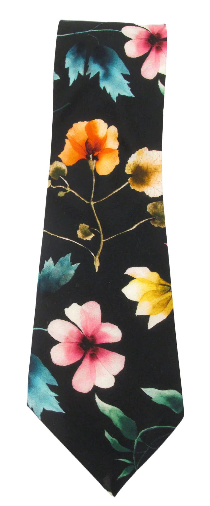 Liberty Fabric Cotton Tie - Herbarium by Van Buck