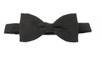 Van Buck Black Paisley Bow Tie