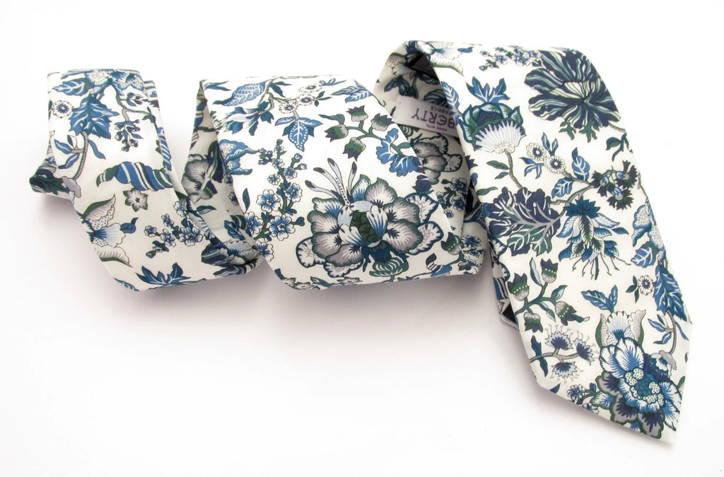 Liberty Fabric Cotton Tie - Christelle by Van Buck