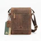 Rowallan Rustic Leather Body Bag