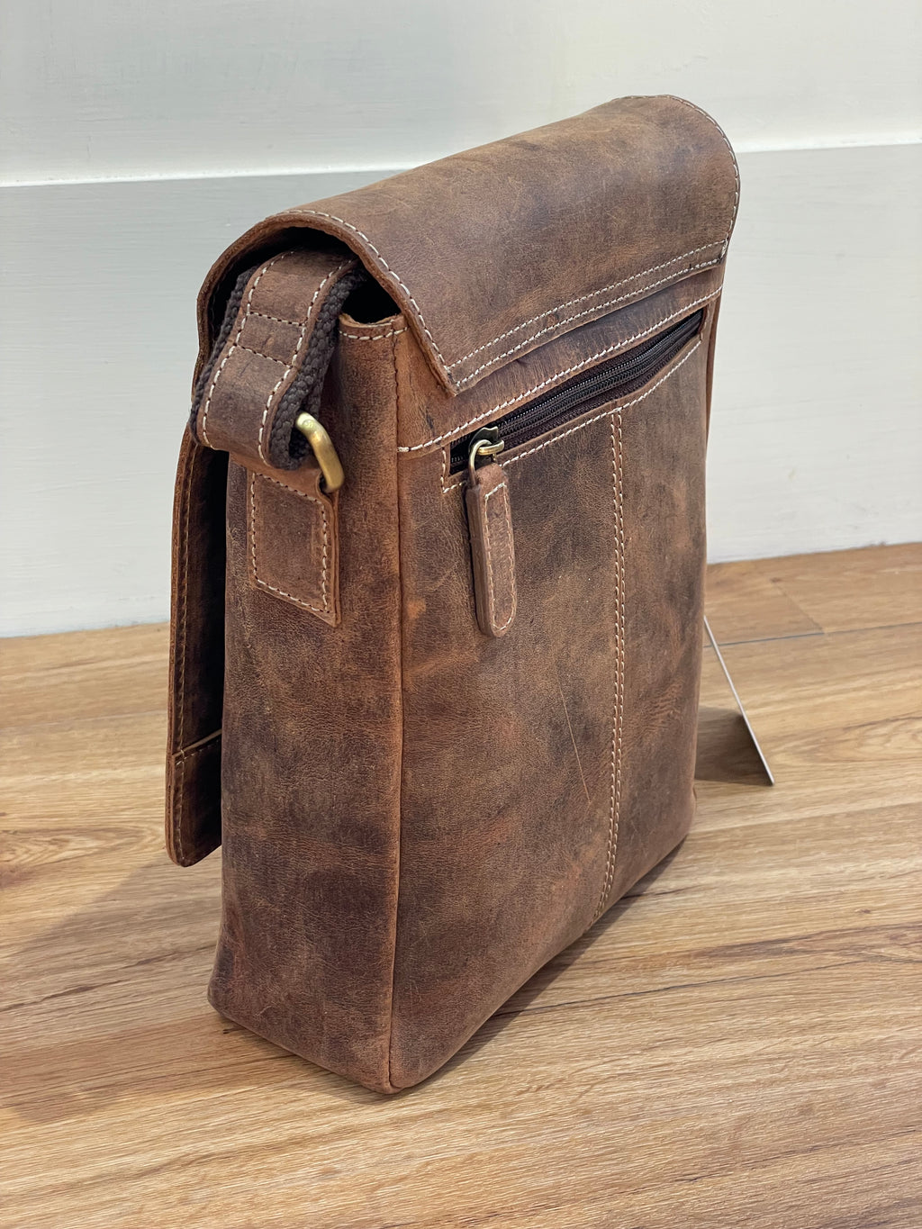 Rowallan Rustic Leather Body Bag