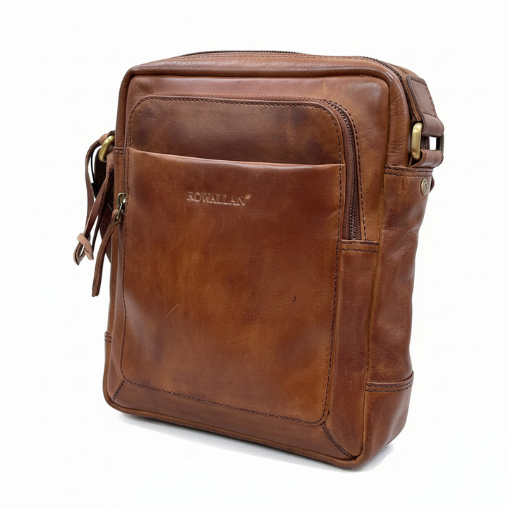 Rowallan Leather Body Bag