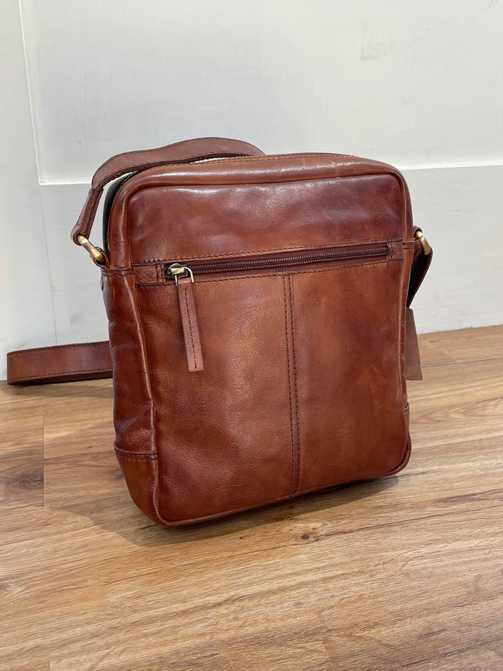 Rowallan Leather Body Bag