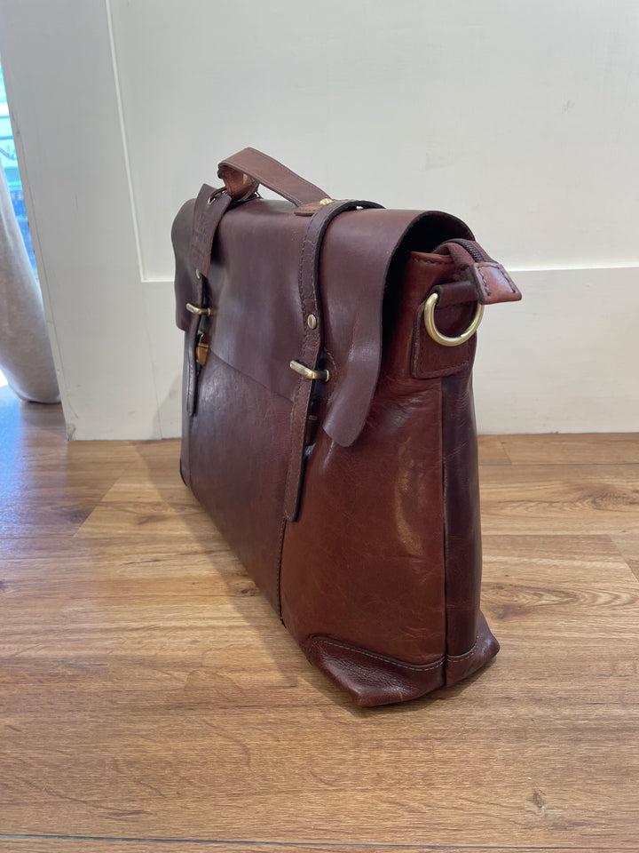 Rowallan Leather Satchel 1043