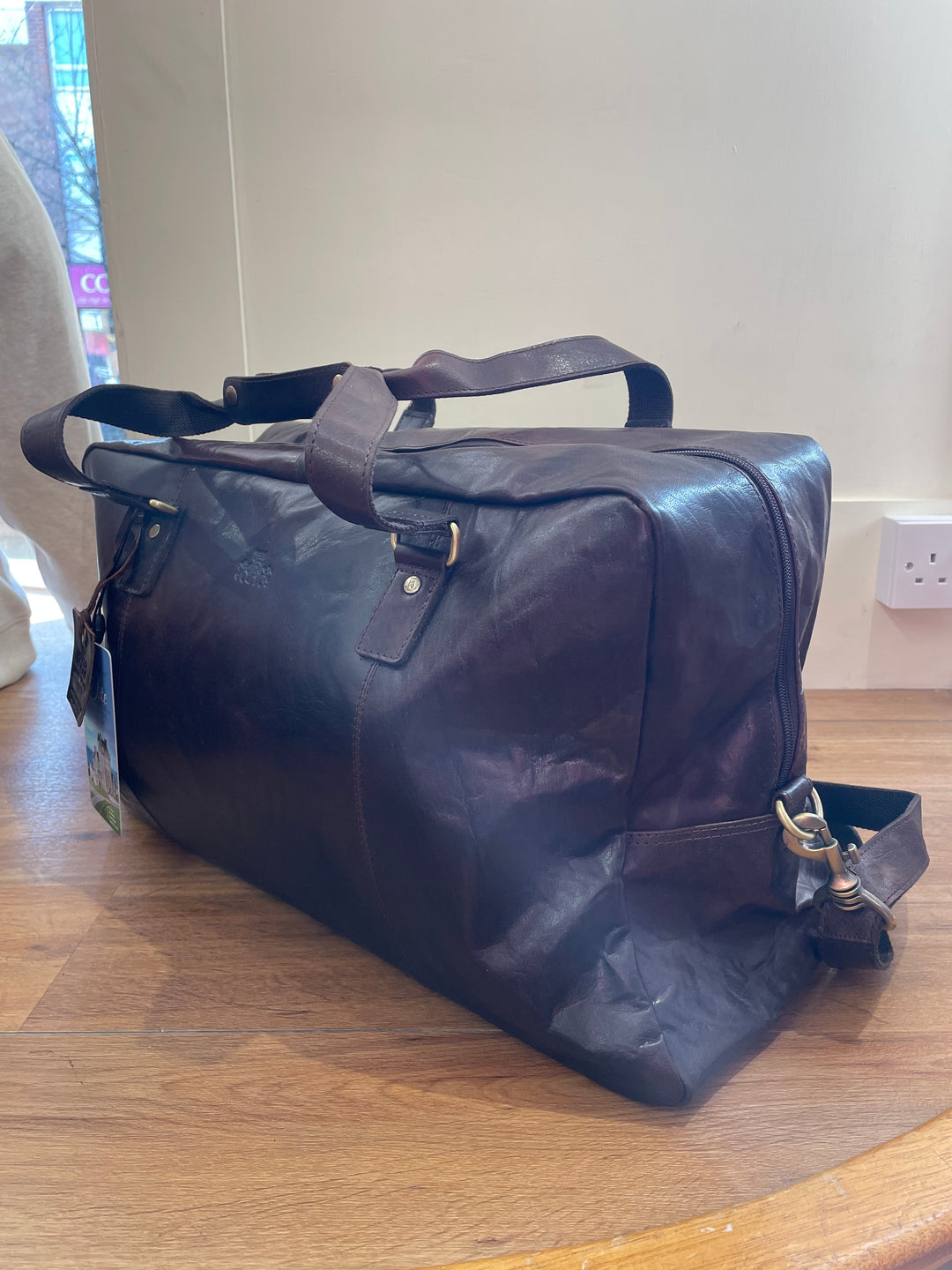 Rowallan Leather Holdall 9575
