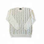 Franco Ponti Stripe Detail Crew Neck Jumper