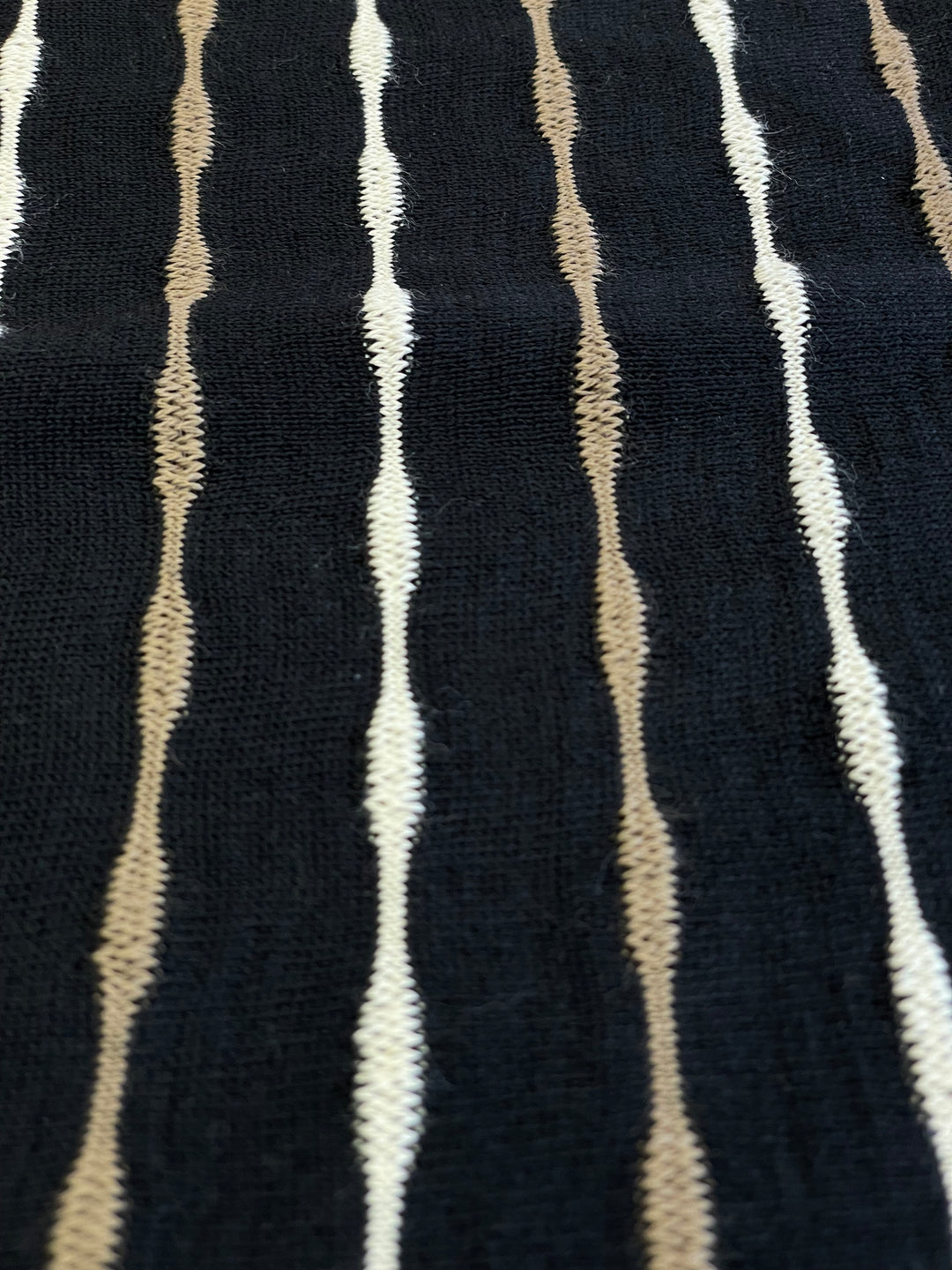 Franco Ponti Stripe Detail Crew Neck Jumper