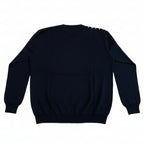 Franco Ponti Stripe Detail Crew Neck Jumper