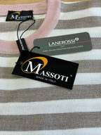 Massoti Striped Crew Neck Jumper