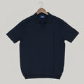 Baileys Knitted V-Collar Polo Shirt