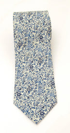 Liberty Fabric Cotton Tie - Katie & Millie Blue by Van Buck