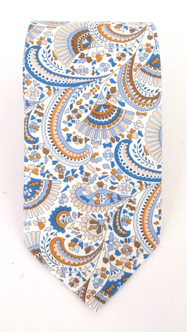 Liberty Fabric Cotton Tie - Jasvinder by Van Buck