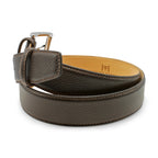 Huxley Tanner "Johnson" Cervo Texture Mottled Leather Belt