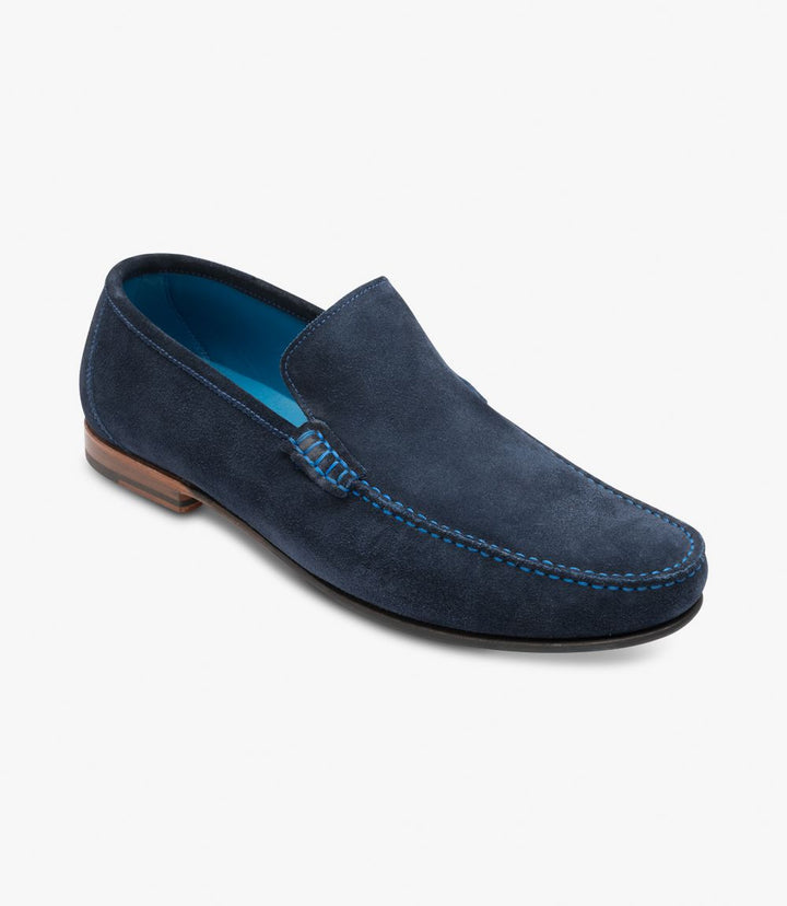 Loake Nicholson Suede Loafer Shoes