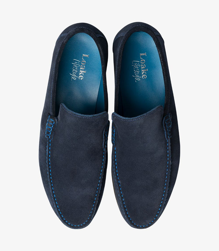 Loake Nicholson Suede Loafer Shoes