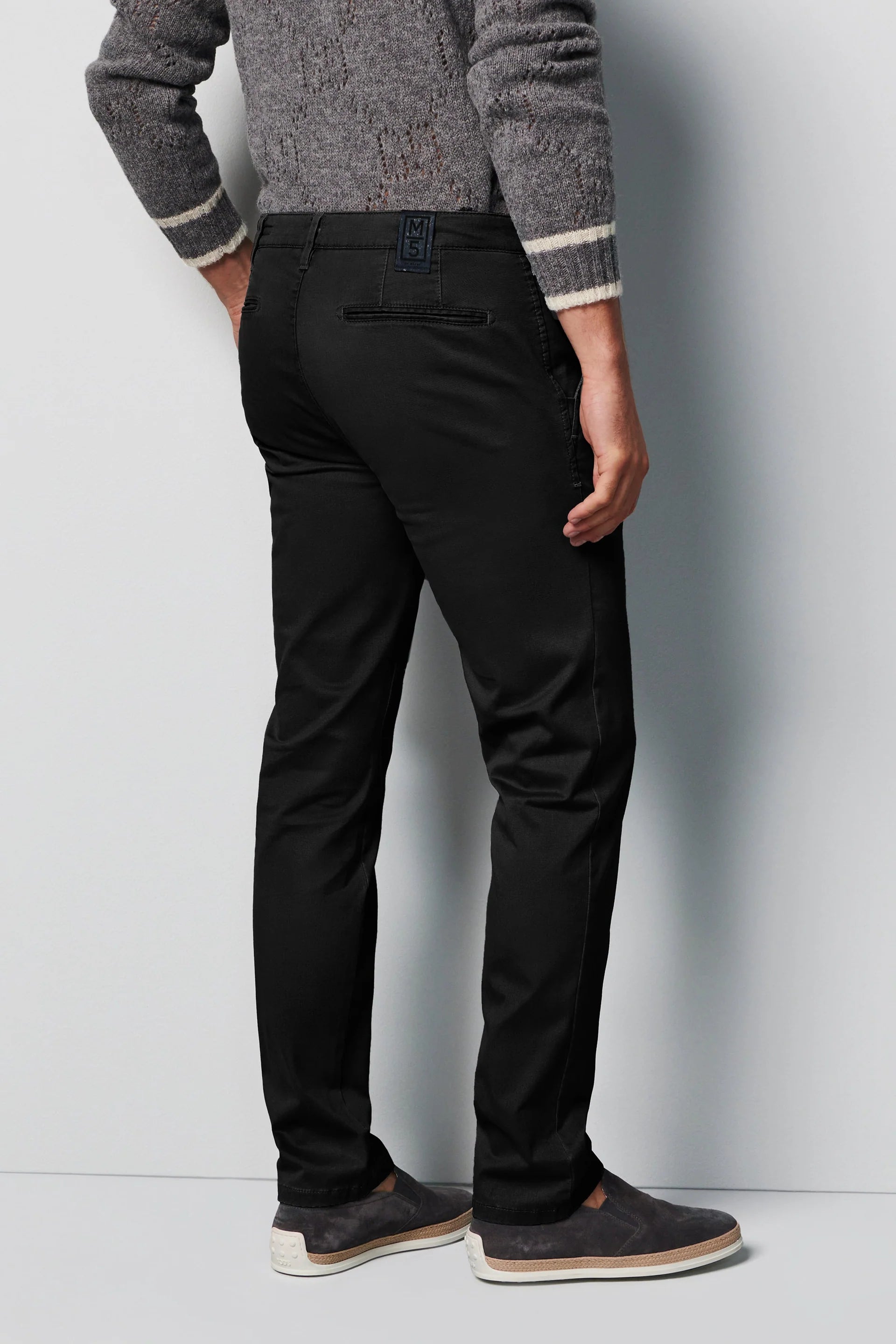 Meyer 6001 Regular Chinos - Black