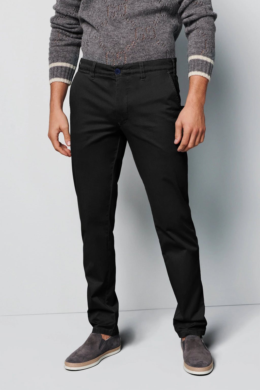 Meyer 6001 Regular Chinos - Black