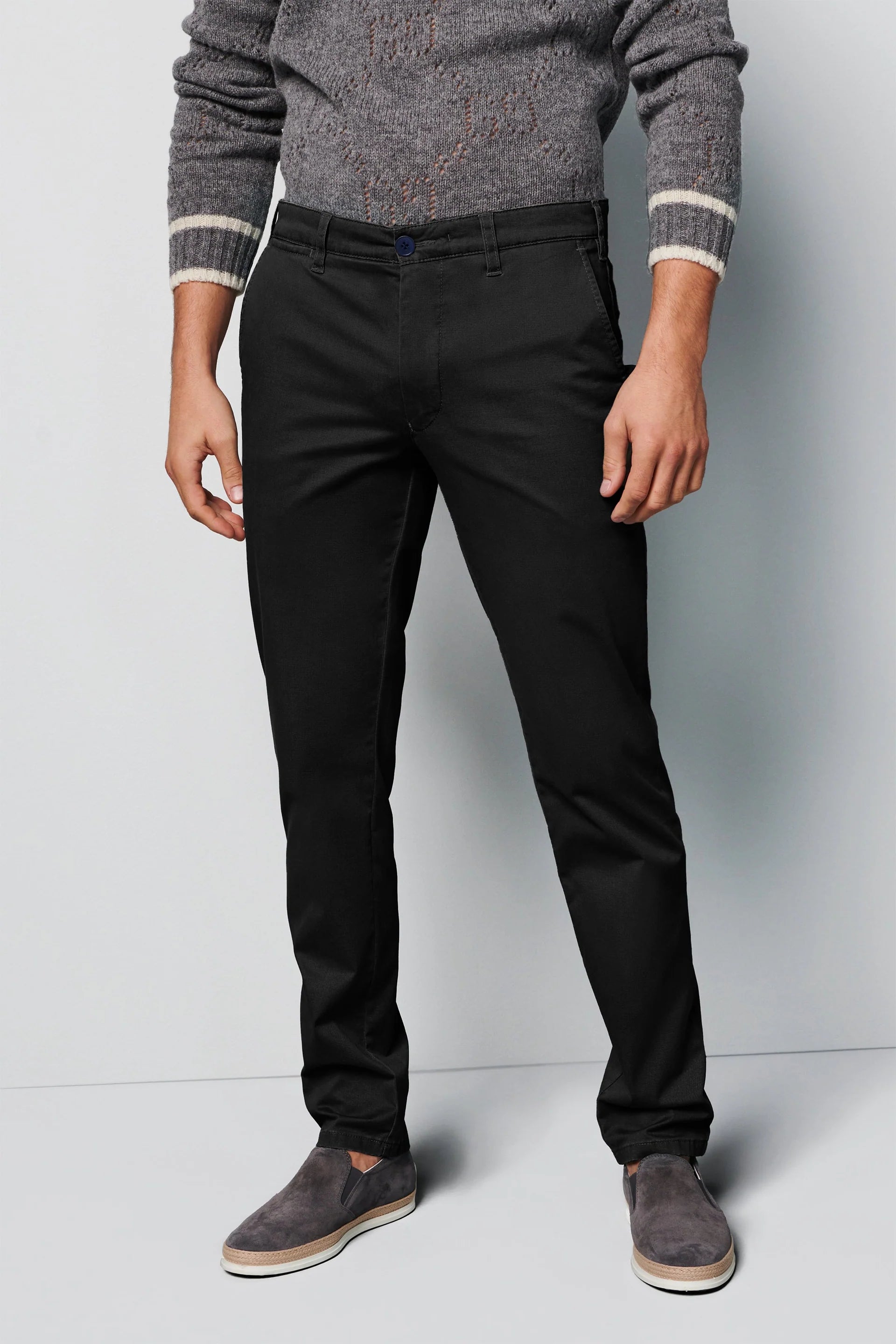 Meyer 6001 Regular Chinos - Black