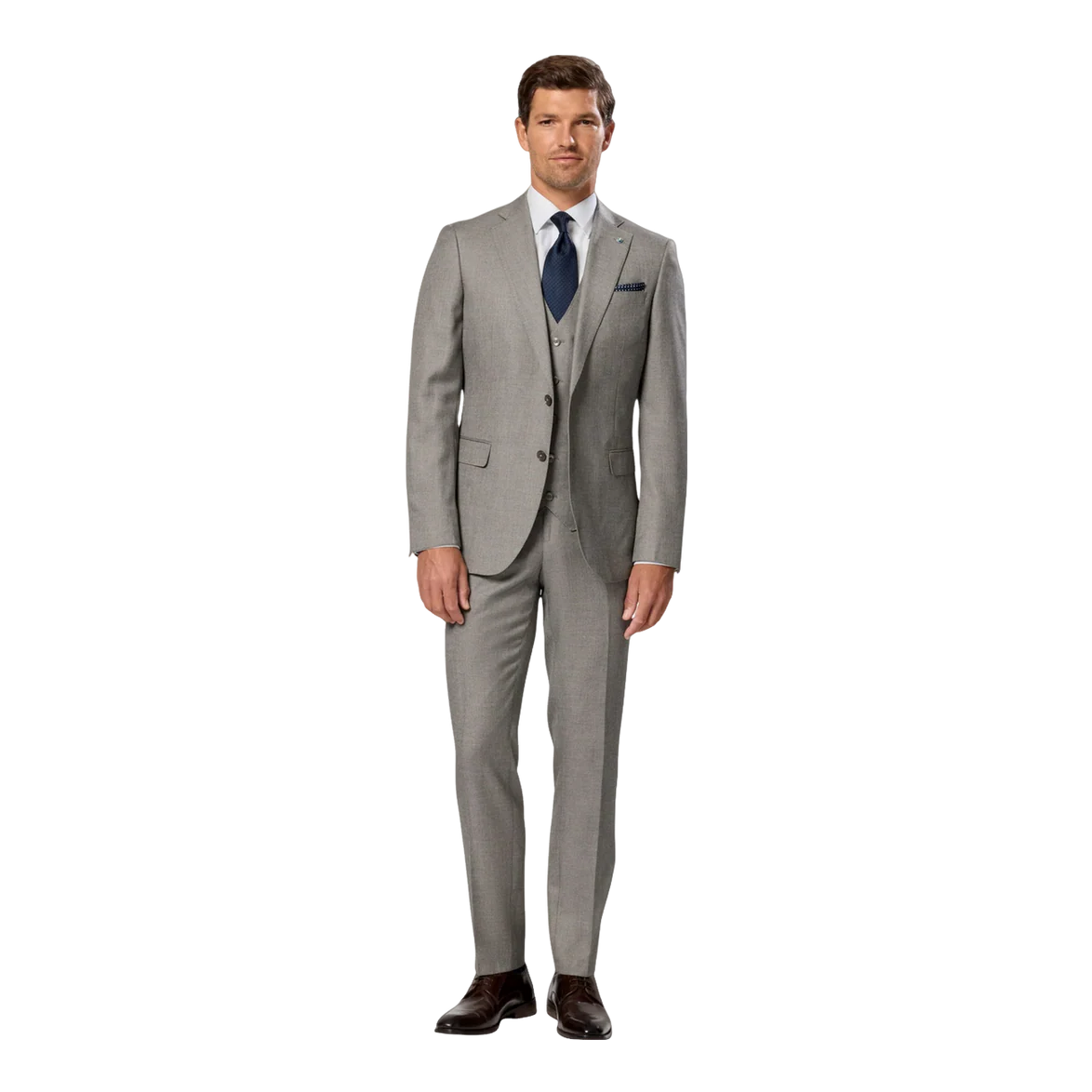 Benetti Marco Suit Trousers - Taupe
