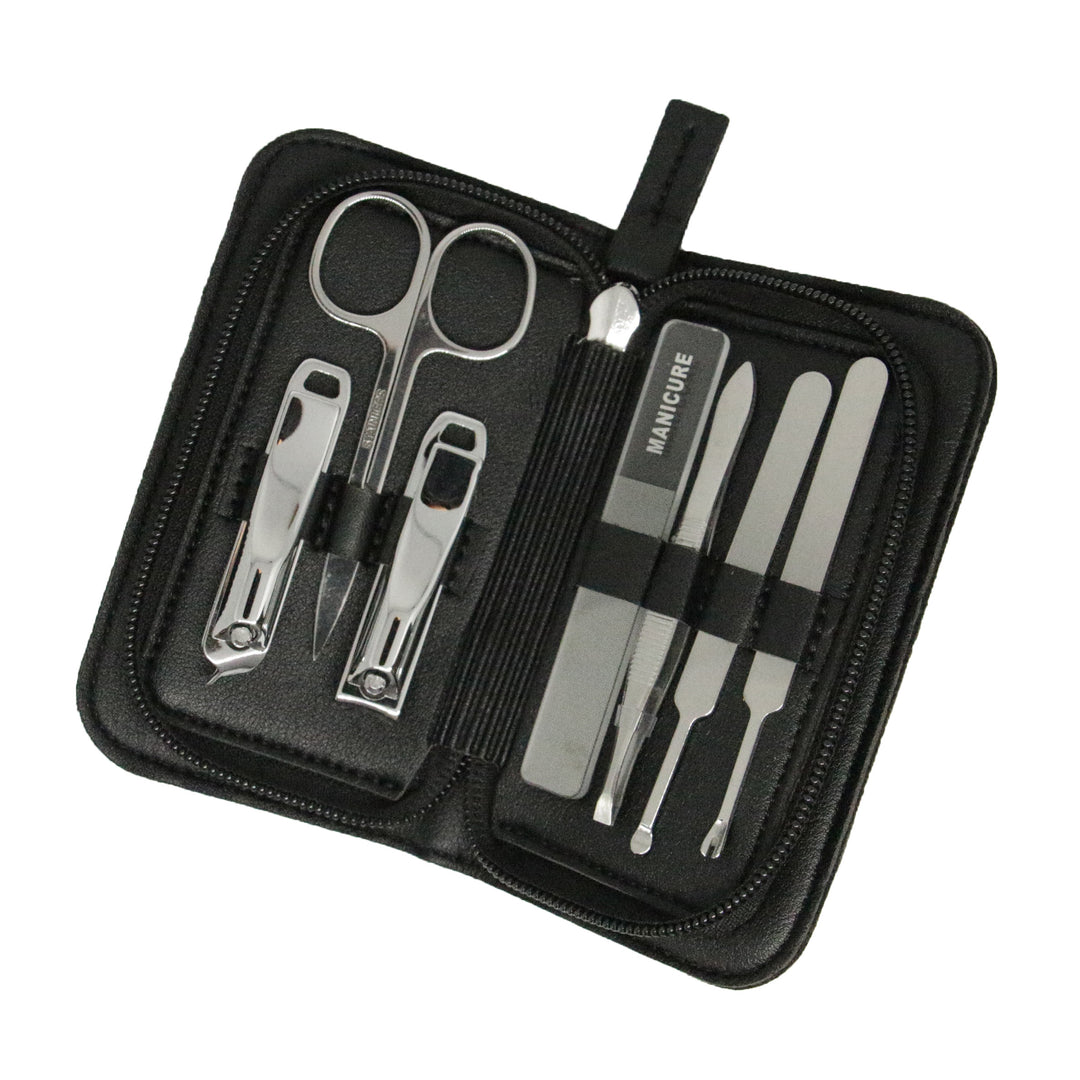 Mens Manicure Set in Black
