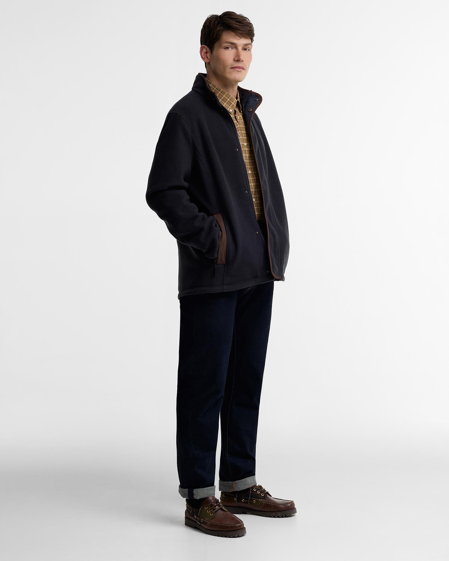 Barbour Fardon Casual Jacket - Navy