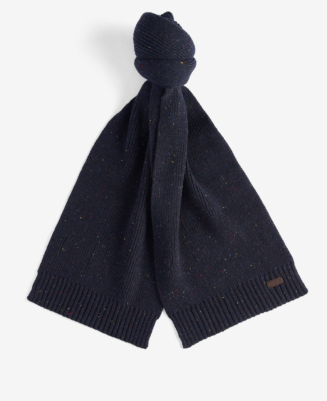 Barbour Carlton Fleck Beanie &amp; Scarf Gift Set - Navy