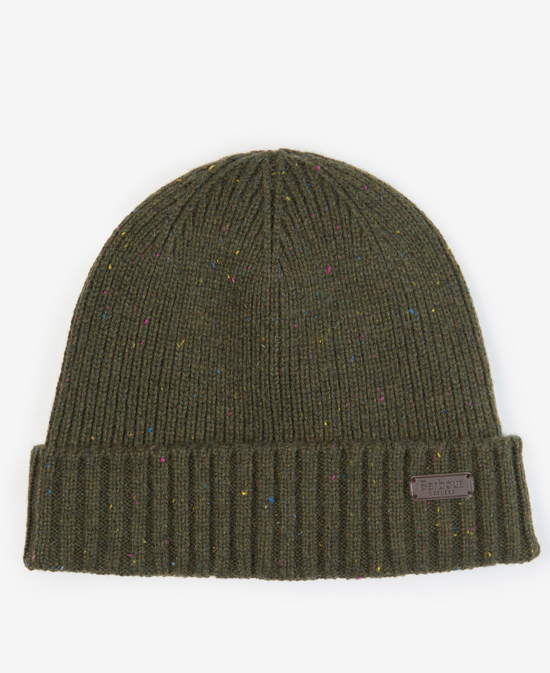 Barbour Carlton Fleck Beanie &amp; Scarf Gift Set - Olive