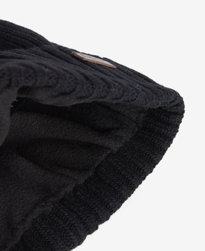 Barbour Carlton Beanie Hat - Black