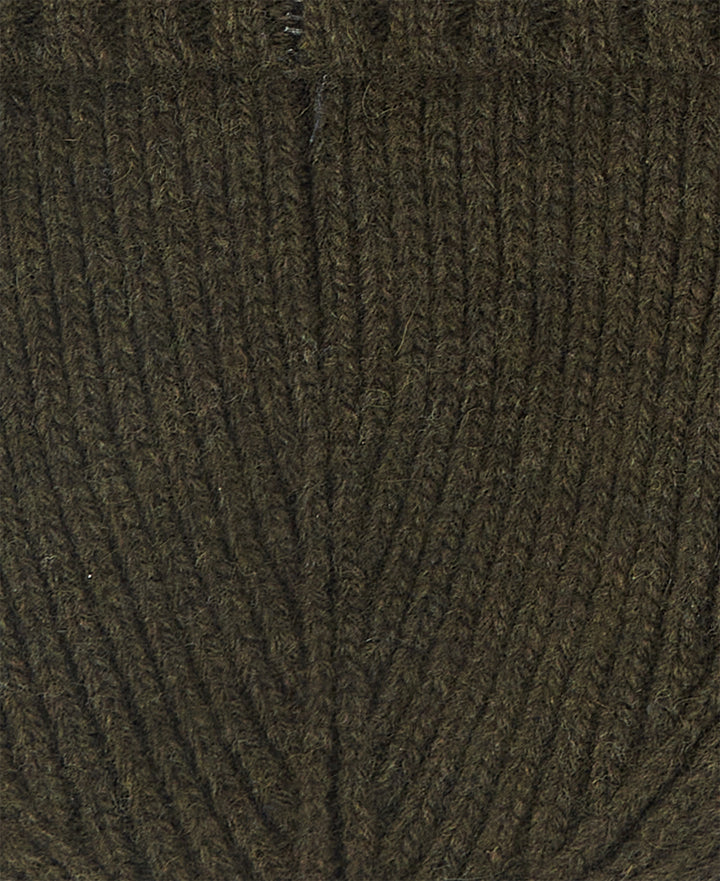 Barbour Carlton Beanie Hat - Dark Green