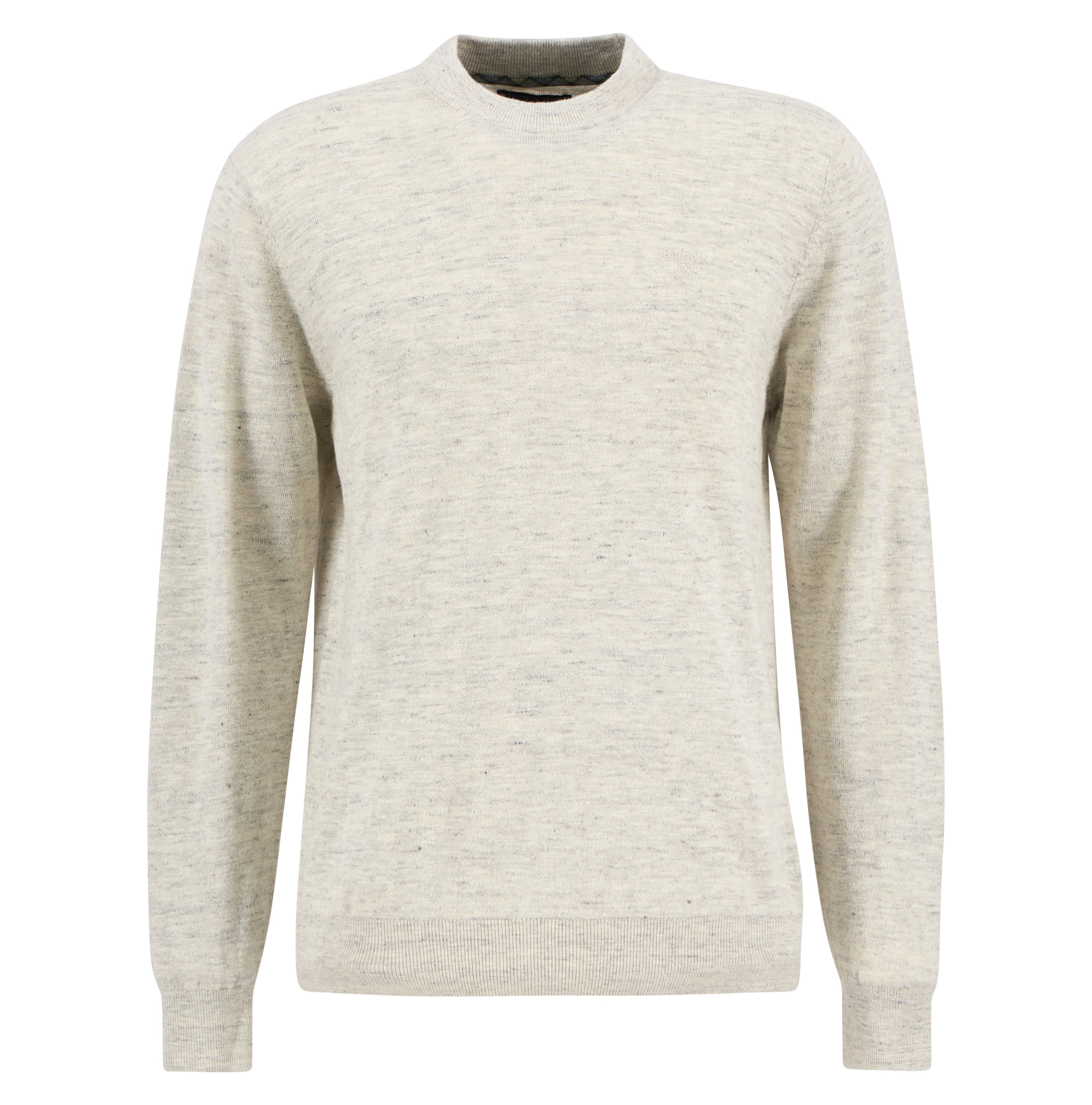 Barbour Flaxby Linen Blend Crew Neck Jumper