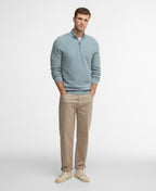 Barbour Essential Honeycomb Half Zip Sweater