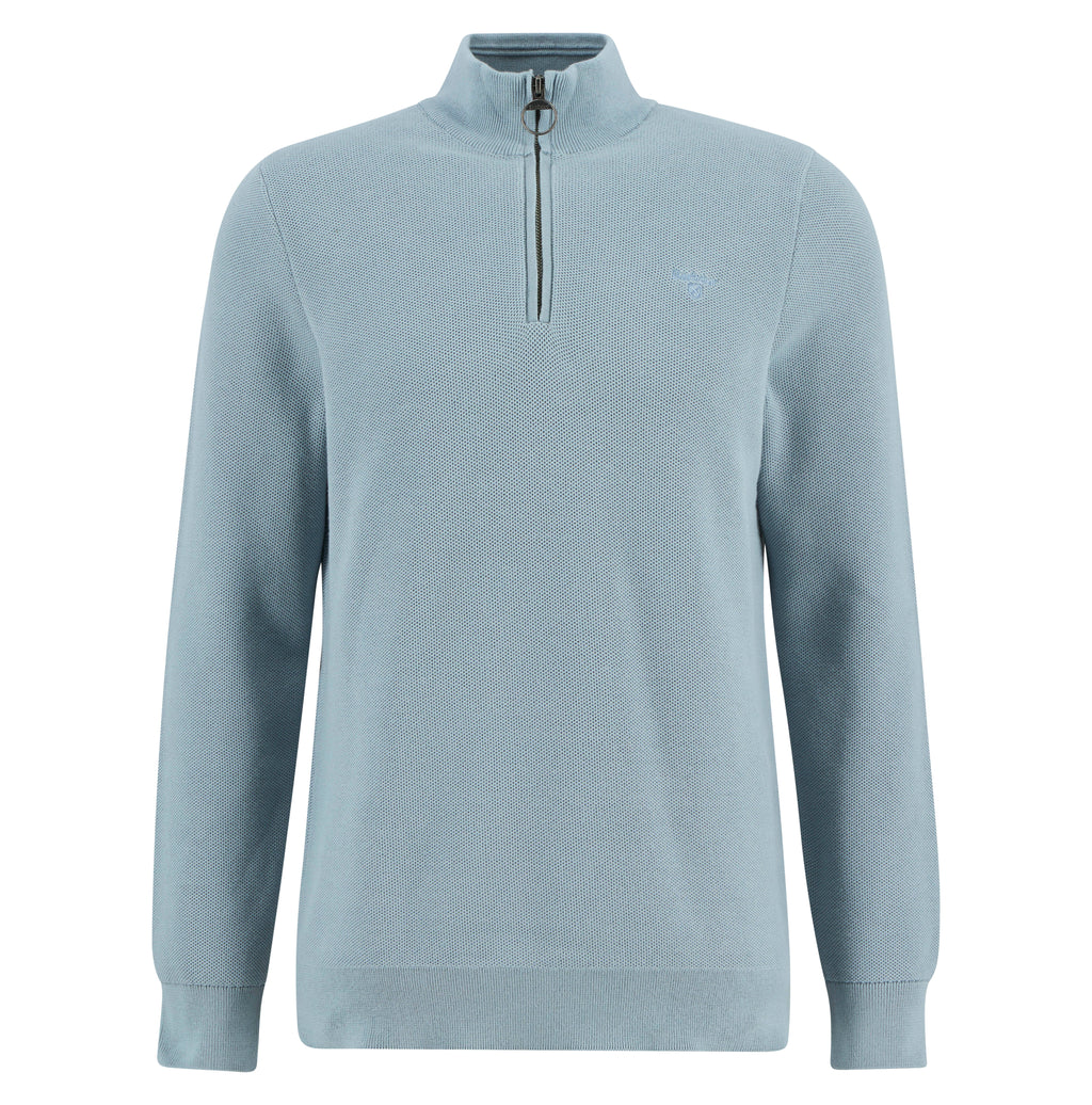 Barbour Essential Honeycomb Half Zip Sweater