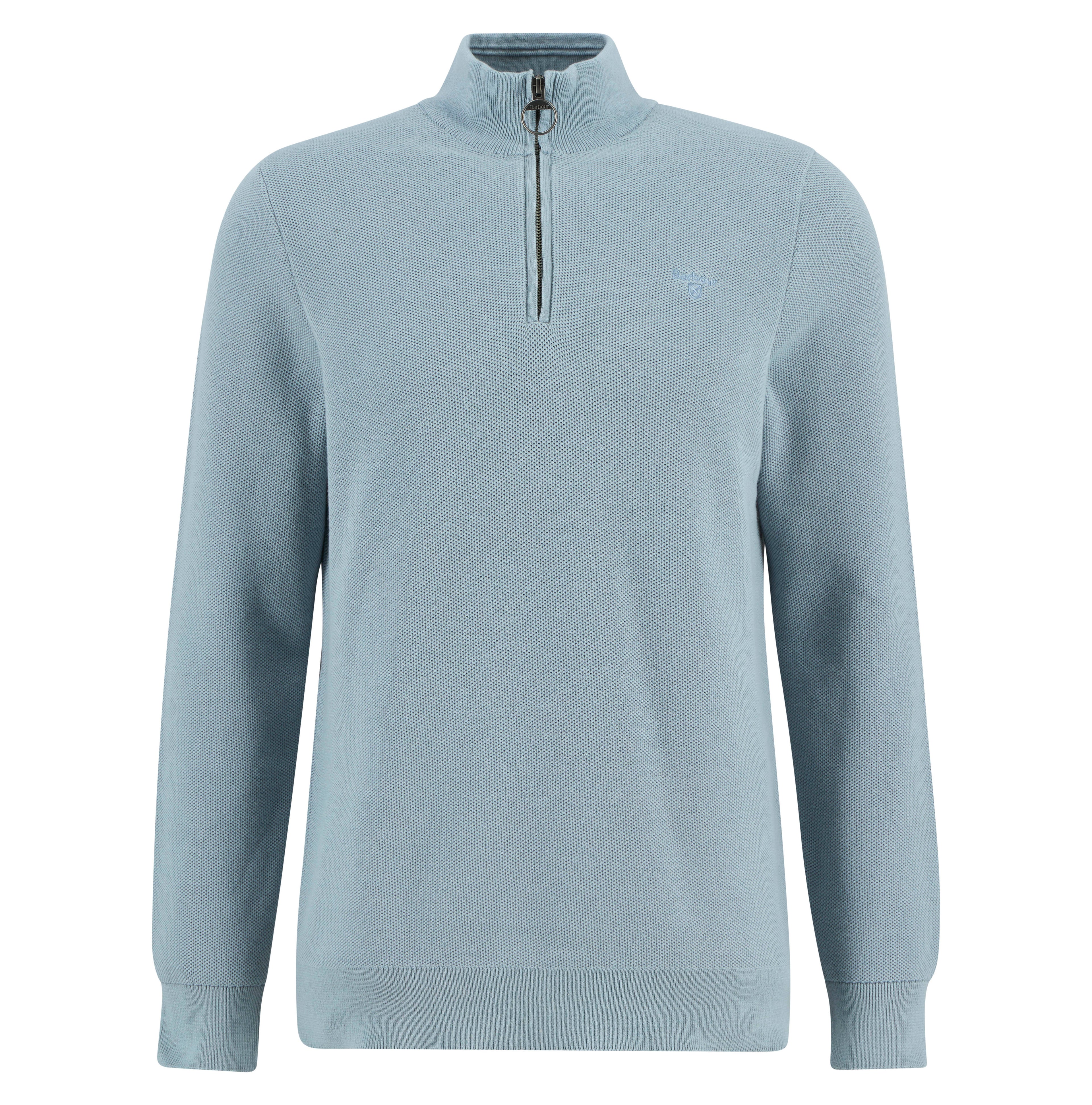 Barbour Essential Honeycomb Half Zip Sweater